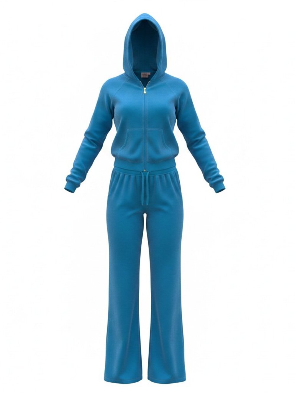Y2K Juicy Couture Plain Velour Tracksuit